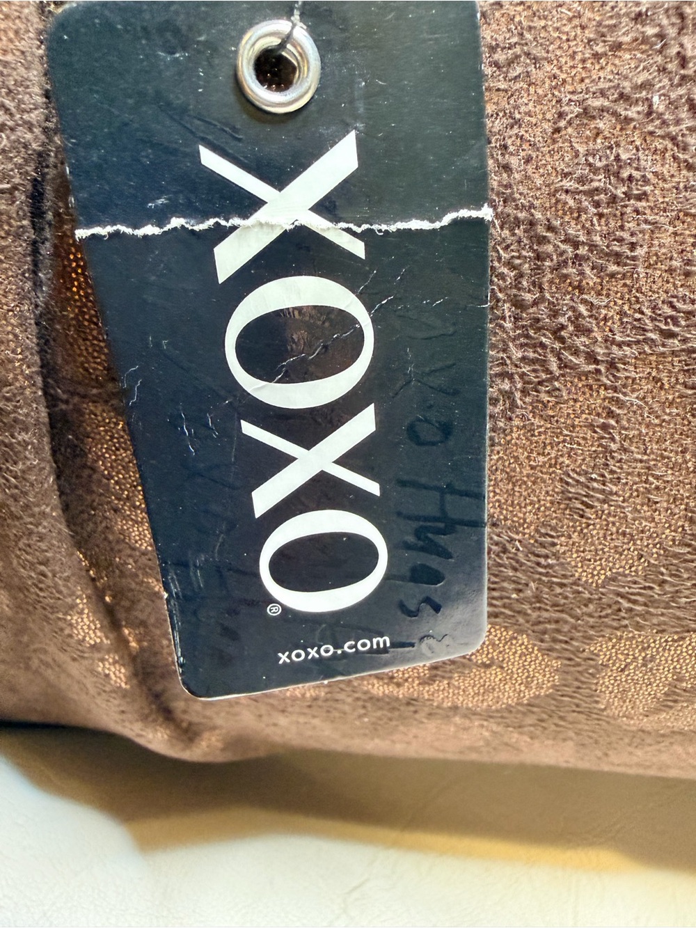 Oxo Brown Logo-Print Dome Satchel - Picture 3 of 16